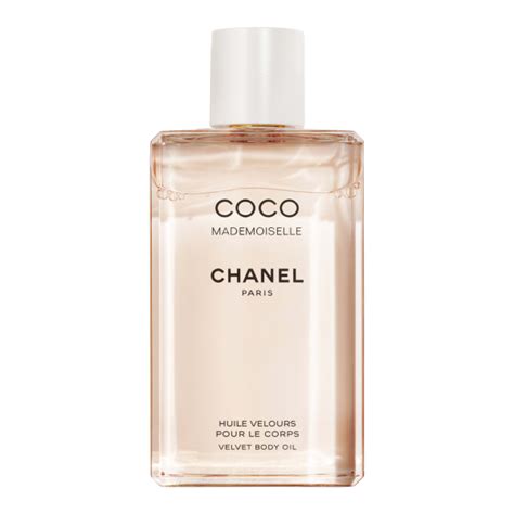 chanel coco mademoiselle body|coco chanel velvet body oil.